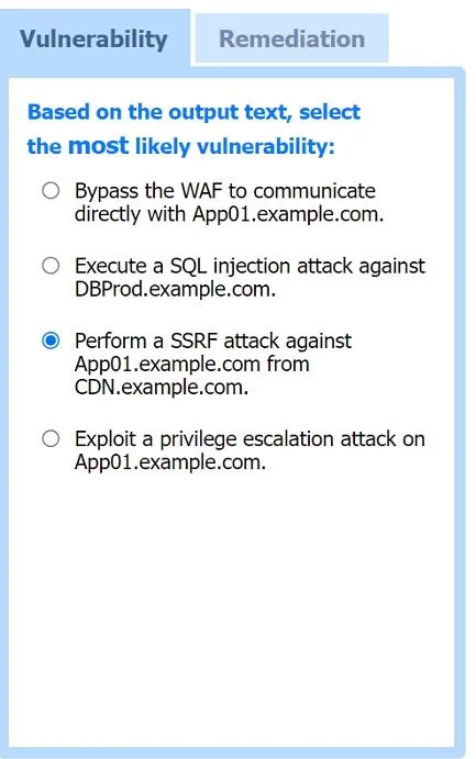 PT0-003 question #136 exhibit 6
