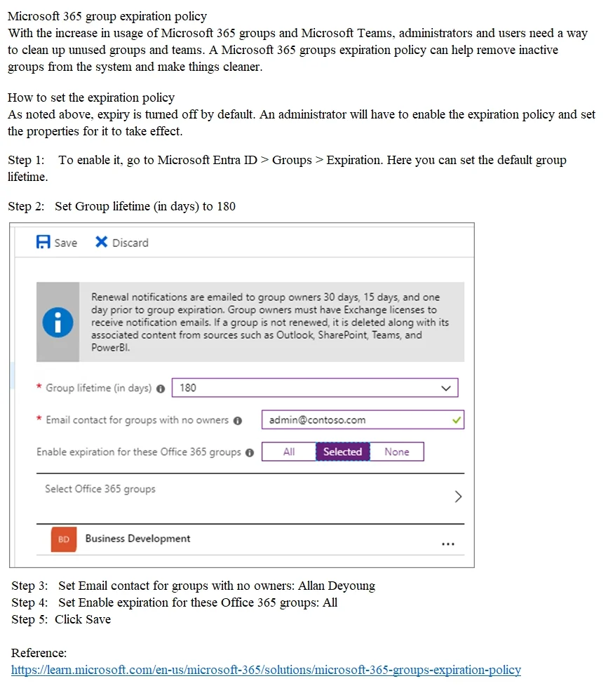SC-300 question #310 exhibit