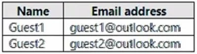 SC-300 question #169 exhibit