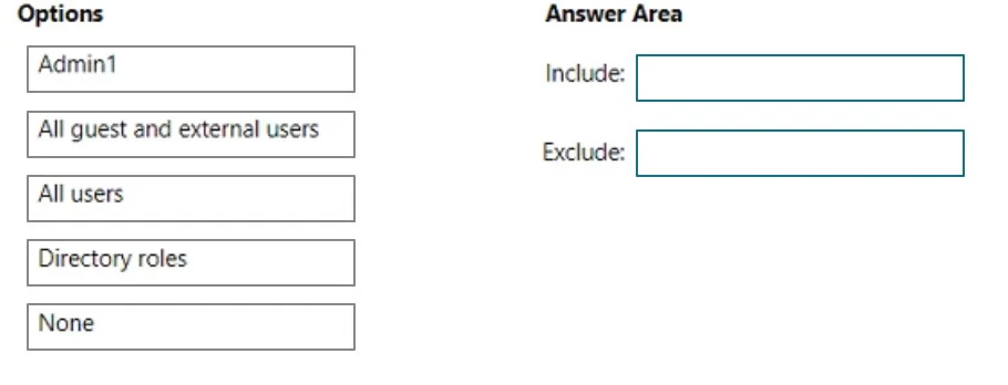SC-300 question #255 exhibit