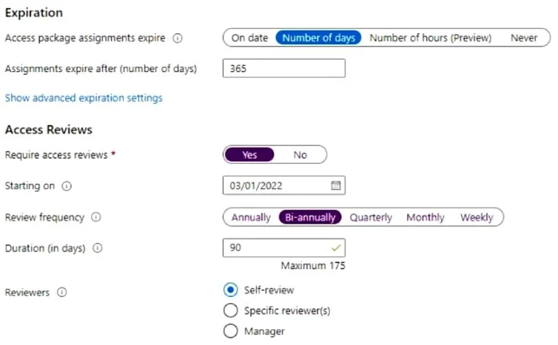 SC-300 question #227 exhibit