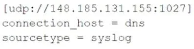 SPLK-1003 question #186 exhibit