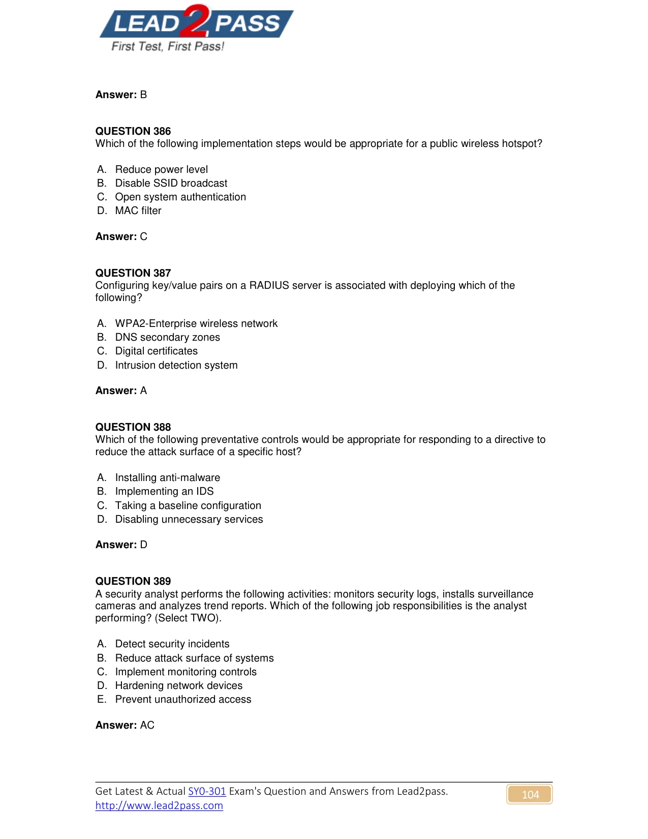 SY0-301 question #387 exhibit