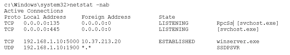 SY0-501 question #132 exhibit