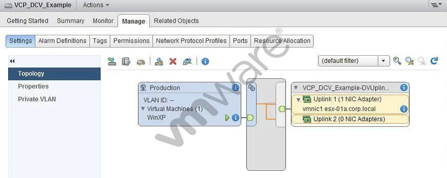 VCP5-DCV question #507 exhibit