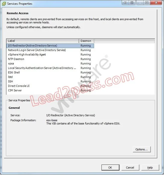 VCP510PSE question #137 exhibit