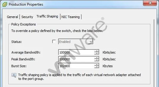 VCP550 question #9 exhibit