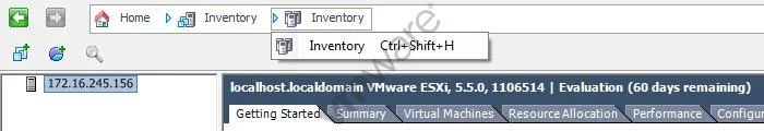 VCP550 question #2 exhibit