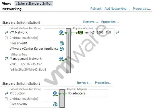 VCP550D question #231 exhibit