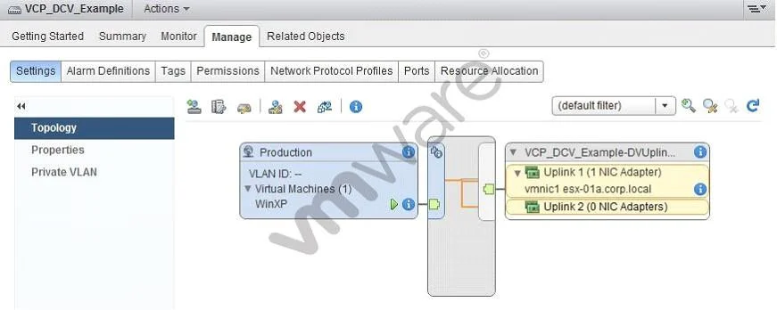 VCPC550 question #82 exhibit