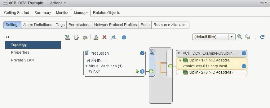 VCPD610 question #102 exhibit