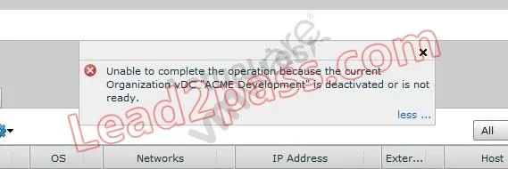 VCPVCD510 question #32 exhibit